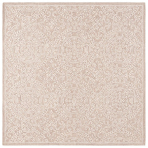 Safavieh Lrl Hand-Tufted Wool Cotton Oriental Runner Rug for Hallways and Entryways 7'-0" x 7'-0" Square LRL6937B-7SQ