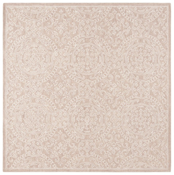 Safavieh Lrl Hand-Tufted Wool Cotton Oriental Runner Rug for Hallways and Entryways 7'-0" x 7'-0" Square LRL6937B-7SQ