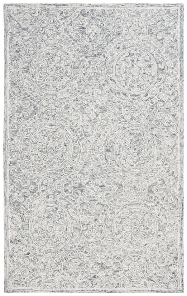 Safavieh Lrl Finnegan Hand Tufted Wool Cotton Oriental Runner for Hallways and Entryways 5'-0" x 8'-0" LRL6937F-5