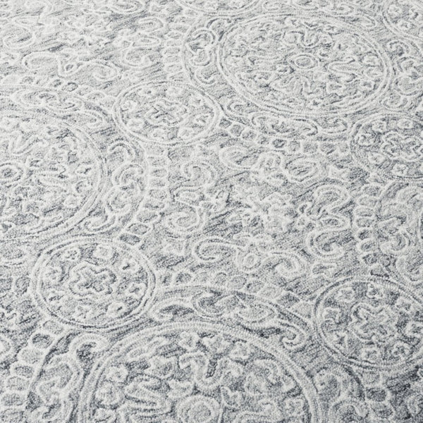 Safavieh Lrl Finnegan Hand Tufted Wool Cotton Oriental Runner for Hallways and Entryways 5'-0" x 8'-0" LRL6937F-5