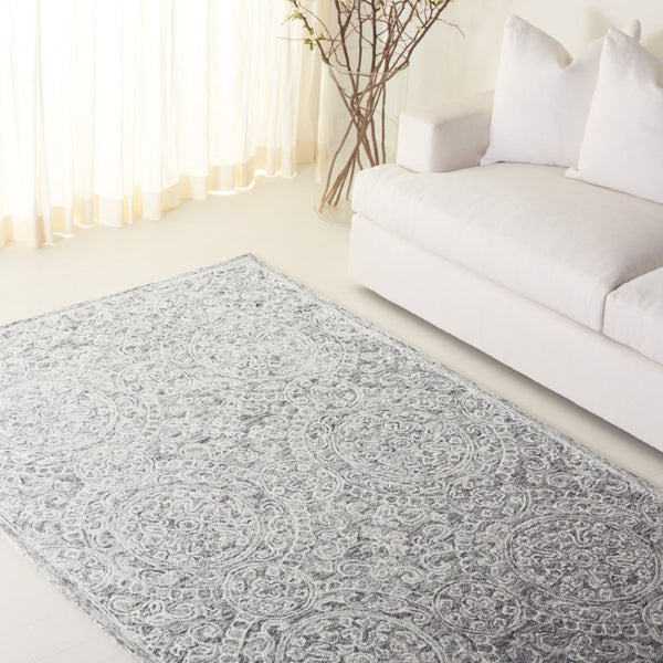 Safavieh Lrl Finnegan Hand Tufted Wool Cotton Oriental Runner for Hallways and Entryways 6'-0" x 9'-0" LRL6937F-6