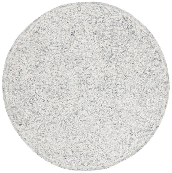 Safavieh Lrl Finnegan Hand Tufted Wool Cotton Oriental Runner for Hallways and Entryways 7'-0" x 7'-0" - Round LRL6937F-7R