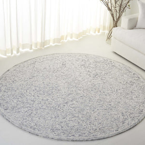 Safavieh Lrl Finnegan Hand Tufted Wool Cotton Oriental Runner for Hallways and Entryways 7'-0" x 7'-0" - Round LRL6937F-7R