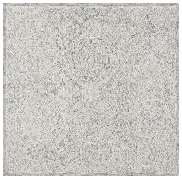 Safavieh Lrl Finnegan Hand Tufted Wool Cotton Oriental Runner for Hallways and Entryways 7'-0" x 7'-0" - Square LRL6937F-7SQ