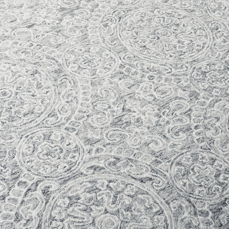 Safavieh Lrl Finnegan Hand Tufted Wool Cotton Oriental Runner for Hallways and Entryways 8'-0" x 10'-0" LRL6937F-8