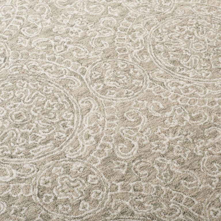 Safavieh Lrl Finnegan Artisan Tufted Wool Cotton Oriental Rug Runner for Hallways 3'-0" x 5'-0" LRL6937X-3