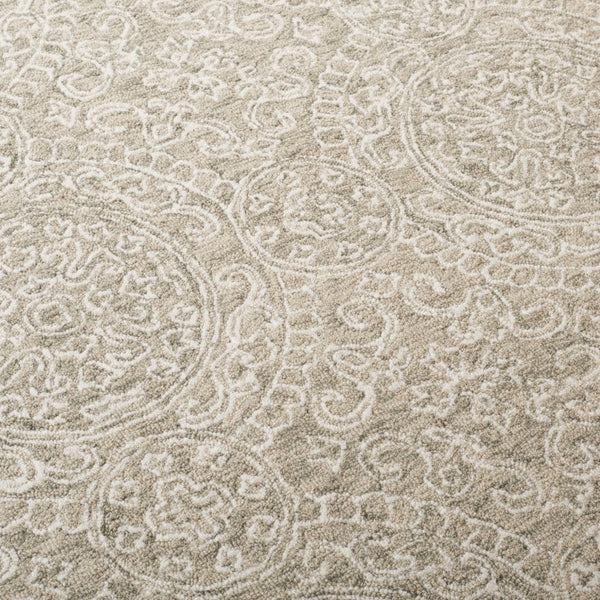 Safavieh Lrl Finnegan Artisan Tufted Wool Cotton Oriental Rug Runner for Hallways 4'-0" x 6'-0" LRL6937X-4