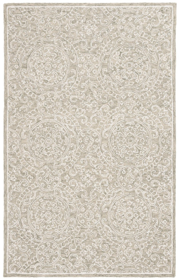 Safavieh Lrl Finnegan Artisan Tufted Wool Cotton Oriental Rug Runner for Hallways 5'-0" x 8'-0" LRL6937X-5