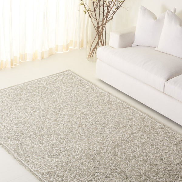 Safavieh Lrl Finnegan Artisan Tufted Wool Cotton Oriental Rug Runner for Hallways 6'-0" x 9'-0" LRL6937X-6