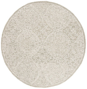 Safavieh Lrl Finnegan Artisan Tufted Wool Cotton Oriental Rug Runner for Hallways 7'-0" x 7'-0" - Round LRL6937X-7R