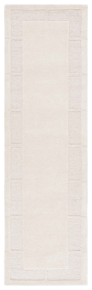 Safavieh Lrl Grayson Hand-Tufted Wool Cotton Ivory Geometric Runner for Hallways 2'-3" x 8'-0" LRL6938A-28