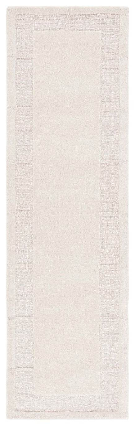 Safavieh Lrl Grayson Hand-Tufted Wool Cotton Ivory Geometric Runner for Hallways 2'-3" x 8'-0" LRL6938A-28