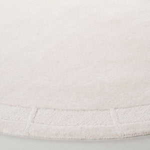Safavieh Lrl Grayson Hand-Tufted Wool Cotton Ivory Geometric Runner for Hallways 7'-0" x 7'-0" Round LRL6938A-7R
