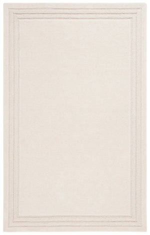 Safavieh Lrl Lachlan Hand Tufted Wool Cotton Ivory Solid Rug for Entryways and Hallways 6'-0" x 9'-0" LRL6939A-6