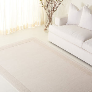 Safavieh Lrl Hand-Tufted Wool Ivory Runner Rug for Hallways Entryways and Narrow Spaces 6'-0" x 9'-0" LRL6940A-6