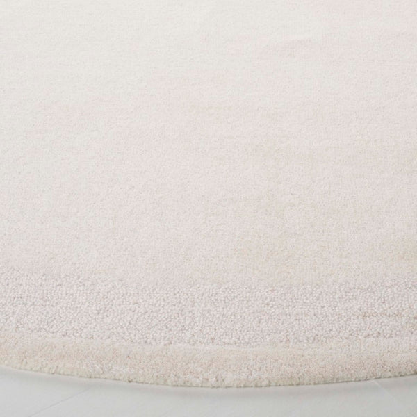 Safavieh Lrl Hand-Tufted Wool Ivory Runner Rug for Hallways Entryways and Narrow Spaces 7'-0" x 7'-0" Round LRL6940A-7R