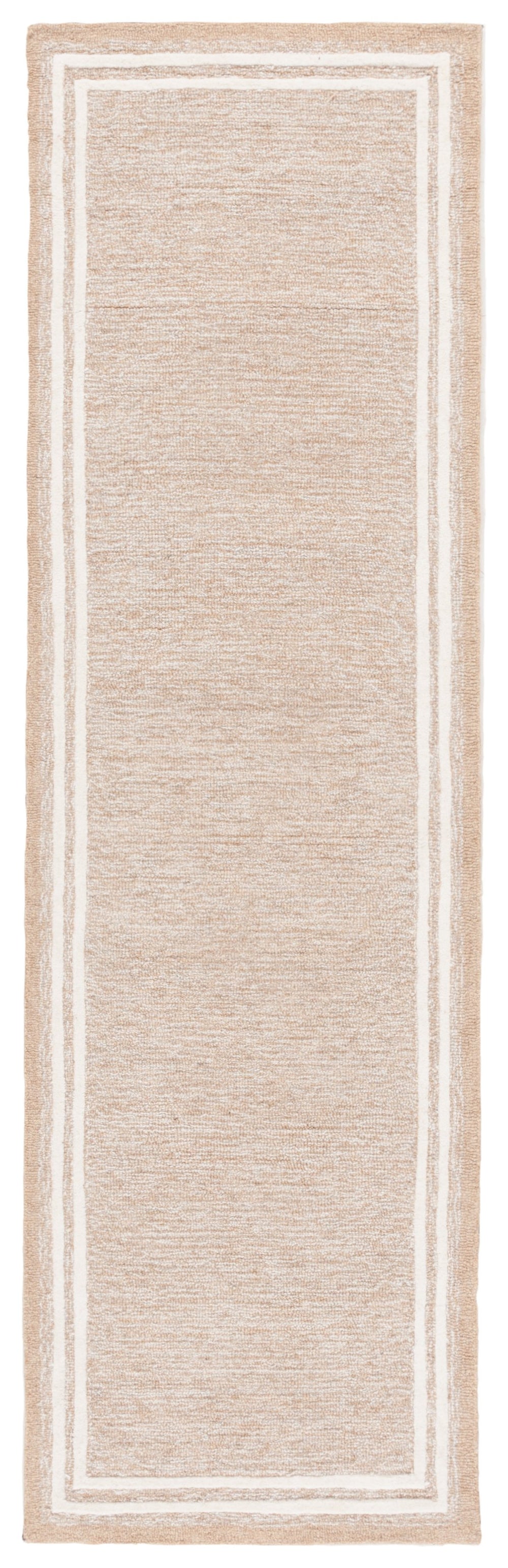 Safavieh Lrl Hand-Tufted Wool Cotton Runner 2'3" X10' In Beige Ivory — Plush Low Pile, Durable Hallway Accent LRL6941B-210