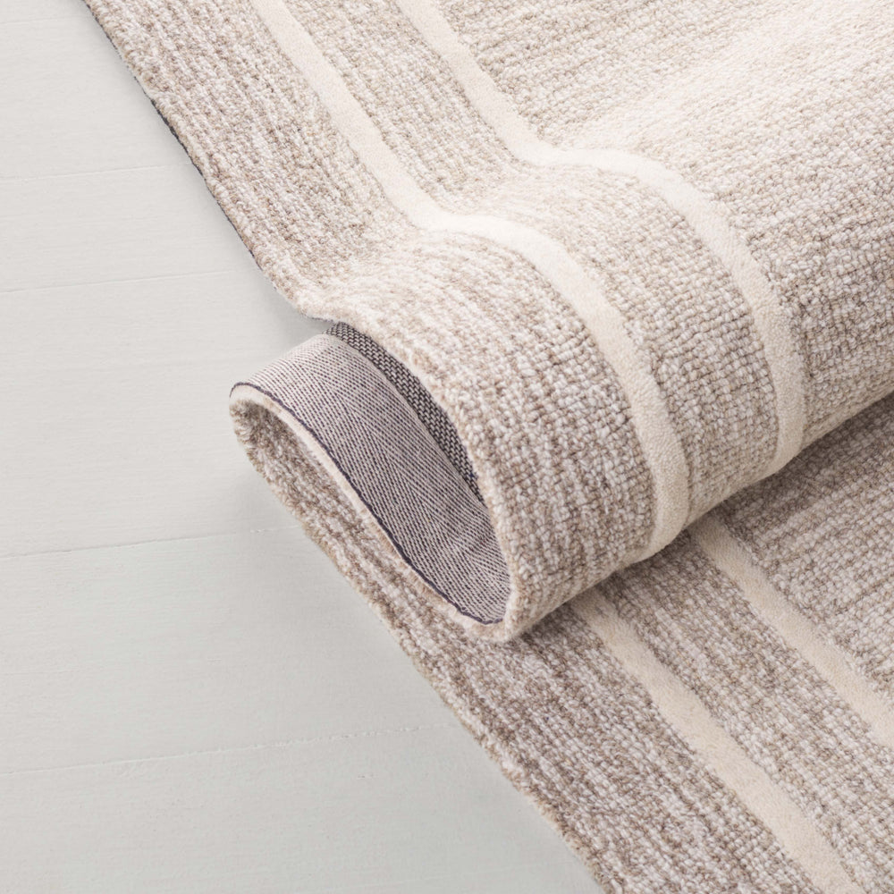 Safavieh Lrl Hand-Tufted Wool Cotton Runner 2'3" X10' In Beige Ivory — Plush Low Pile, Durable Hallway Accent LRL6941B-210