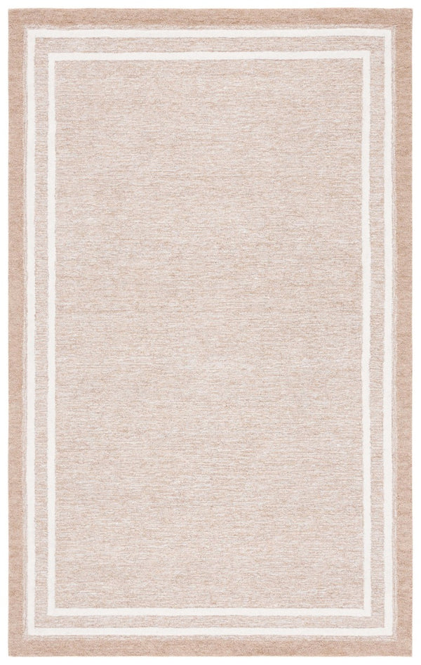 Safavieh Lrl Paxton Hand-Tufted Wool Runner Rug Neutral Beige Ivory Hallway Accent 5'-0" x 8'-0" LRL6941B-5