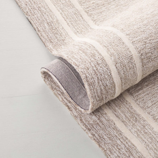 Safavieh Lrl Paxton Hand-Tufted Wool Runner Rug Neutral Beige Ivory Hallway Accent 5'-0" x 8'-0" LRL6941B-5