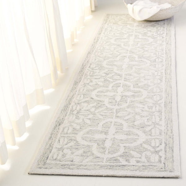 Safavieh Lrl Hand Tufted Wool Runner Floral Traditional Rug for Hallway and Entryway Decor 2'-3" x 8'-0" LRL6942F-28