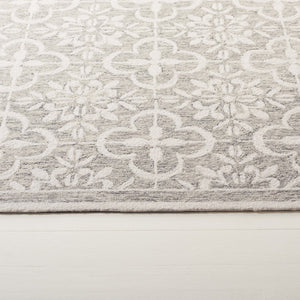 Safavieh Lrl Hand Tufted Wool Runner Floral Traditional Rug for Hallway and Entryway Decor 4'-0" x 6'-0" LRL6942F-4