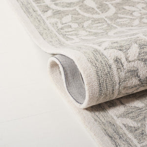 Safavieh Lrl Hand Tufted Wool Runner Floral Traditional Rug for Hallway and Entryway Decor 6'-0" x 9'-0" LRL6942F-6