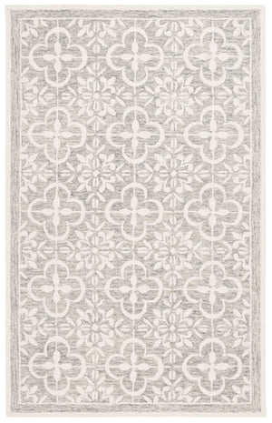 Safavieh Lrl Hand Tufted Wool Runner Floral Traditional Rug for Hallway and Entryway Decor 6'-0" x 9'-0" LRL6942F-6