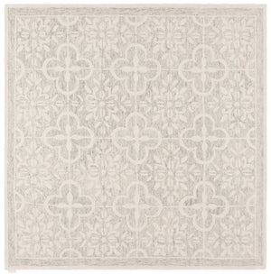 Safavieh Lrl Hand-Tufted Grey Ivory Wool-Cotton Rug — Low-Profile, Artisanal Comfort For Entryways & Bedsides 2'-6" x 4'-0" LRL6942F-24