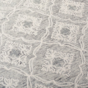 Safavieh Lrl Hand-Tufted Wool Cotton Floral Geometric Accent Rug for Entryways and Bedrooms 2'-6" x 4'-0" LRL6943G-24