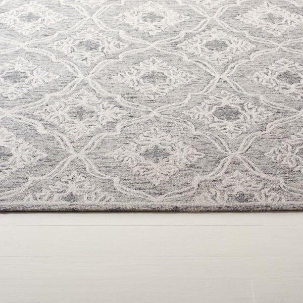 Safavieh Lrl Hand-Tufted Wool Cotton Floral Geometric Accent Rug for Entryways and Bedrooms 7'-0" x 7'-0" - Square LRL6943G-7SQ