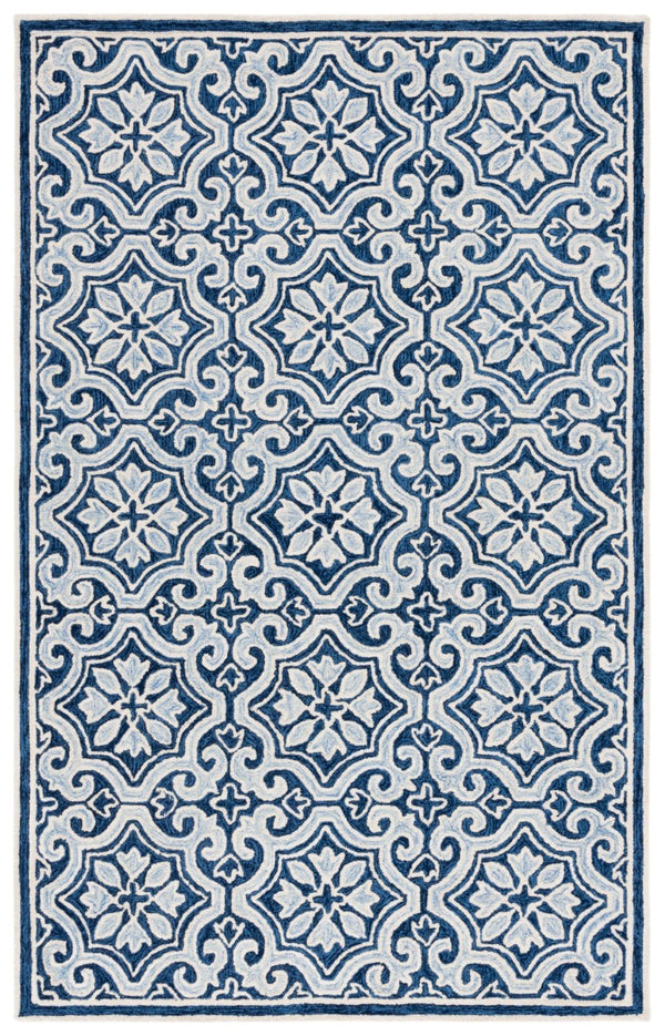Safavieh Lrl Hand Tufted Wool Cotton Oriental Runner for Hallways and Entryways 5'-0" x 8'-0" LRL6944M-5