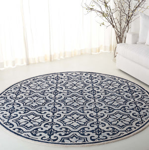 Safavieh Lrl Hand Tufted Wool Cotton Oriental Runner for Hallways and Entryways 7'-0" x 7'-0" - Round LRL6944M-7R