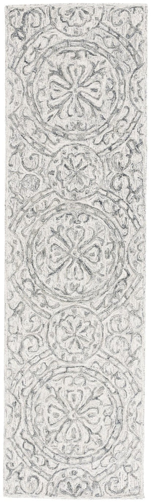 Safavieh Lrl Hand-Tufted Wool Runner Oriental Pattern Ivory Grey Hallway Accent Rug 2'-3" x 8'-0" LRL6947F-28