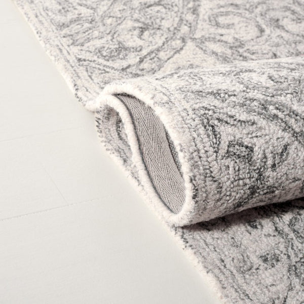 Safavieh Lrl Hand-Tufted Wool Runner Oriental Pattern Ivory Grey Hallway Accent Rug 2'-3" x 8'-0" LRL6947F-28