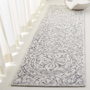 Safavieh Lrl Hand-Tufted Wool Runner Oriental Pattern Ivory Grey Hallway Accent Rug 2'-3" x 8'-0" LRL6947F-28