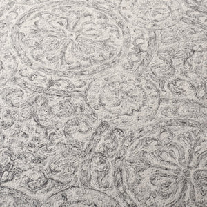 Safavieh Lrl Hand-Tufted Wool Runner Oriental Pattern Ivory Grey Hallway Accent Rug 5'-0" x 8'-0" LRL6947F-5