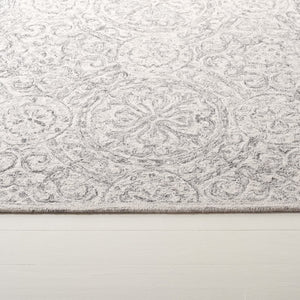 Safavieh Lrl Hand-Tufted Wool Runner Oriental Pattern Ivory Grey Hallway Accent Rug 5'-0" x 8'-0" LRL6947F-5