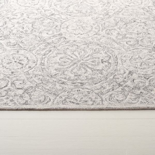 Safavieh Lrl Hand-Tufted Wool Runner Oriental Pattern Ivory Grey Hallway Accent Rug 5'-0" x 8'-0" LRL6947F-5