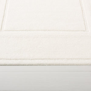 Safavieh Lrl Hand Tufted Wool Blend Area Rug Solid Ivory Minimalist Low Pile Living Room 8' x 10' LRL6948A-8