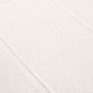 Safavieh Lrl Hand Tufted Wool Blend Area Rug Solid Ivory Minimalist Low Pile Living Room 9' x 12' LRL6948A-9