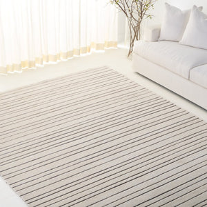 Safavieh Lauren Ralph Handloomed Wool Cotton Ivory Accent Rug for Modern Living Spaces 8'-0" x 10'-0" LRL6952A-8