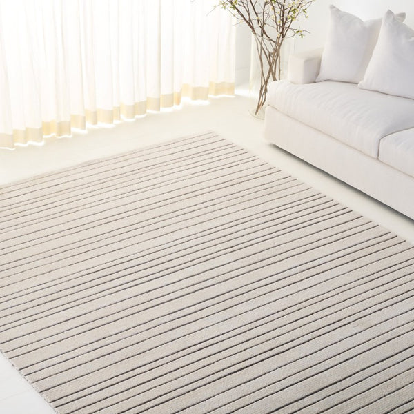 Safavieh Lauren Ralph Handloomed Wool Cotton Ivory Accent Rug for Modern Living Spaces 8'-0" x 10'-0" LRL6952A-8