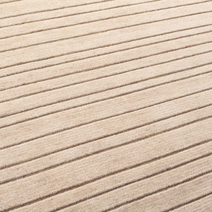 Safavieh Lauren Ralph Handloomed Wool Cotton Area Rug Neutral Beige Low Pile Living Room Accent LRL6952B-8