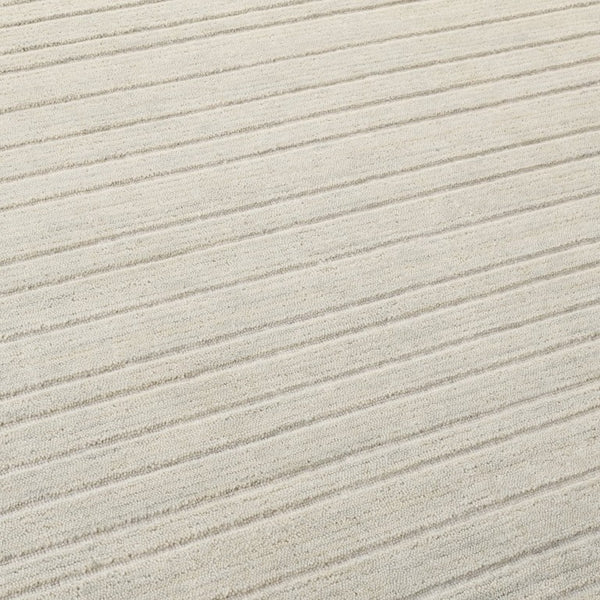 Safavieh Lauren Ralph Handloomed Wool Cotton Accent Rug Neutral Grey Plush Bedroom Entryway 2'-6" x 4'-0" LRL6952F-24