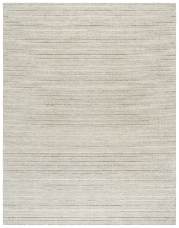 Safavieh Lauren Ralph Handloomed Wool Cotton Accent Rug Neutral Grey Plush Bedroom Entryway 8'-0" x 10'-0" LRL6952F-8