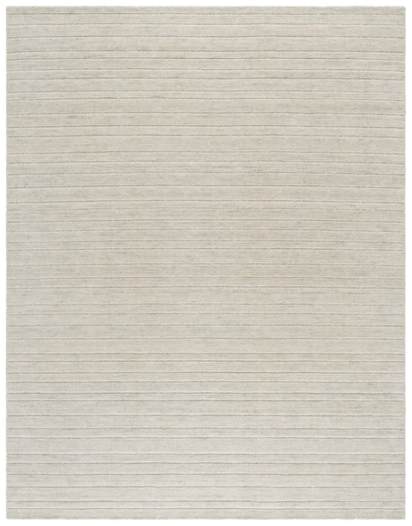 Safavieh Lauren Ralph Handloomed Wool Cotton Accent Rug Neutral Grey Plush Bedroom Entryway 8'-0" x 10'-0" LRL6952F-8