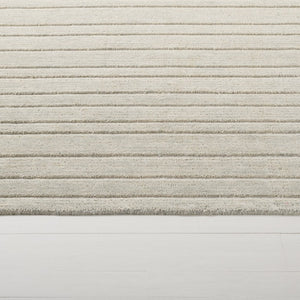Safavieh Lauren Ralph Handloomed Wool Cotton Accent Rug Neutral Grey Plush Bedroom Entryway 8'-0" x 10'-0" LRL6952F-8