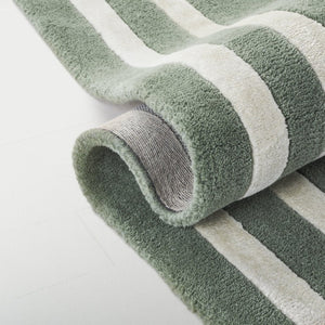 Safavieh Lauren Ralph Hand Tufted Wool Viscose Area Rug Geometric Border for Living Rooms 2'-0" x 5'-0" LRL6953W-25