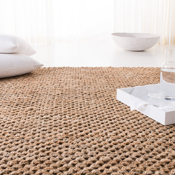 Safavieh Panama Hand-Woven Jute Flatweave Area Rug Organic Texture for Living and Dining Rooms LRL7308A-6